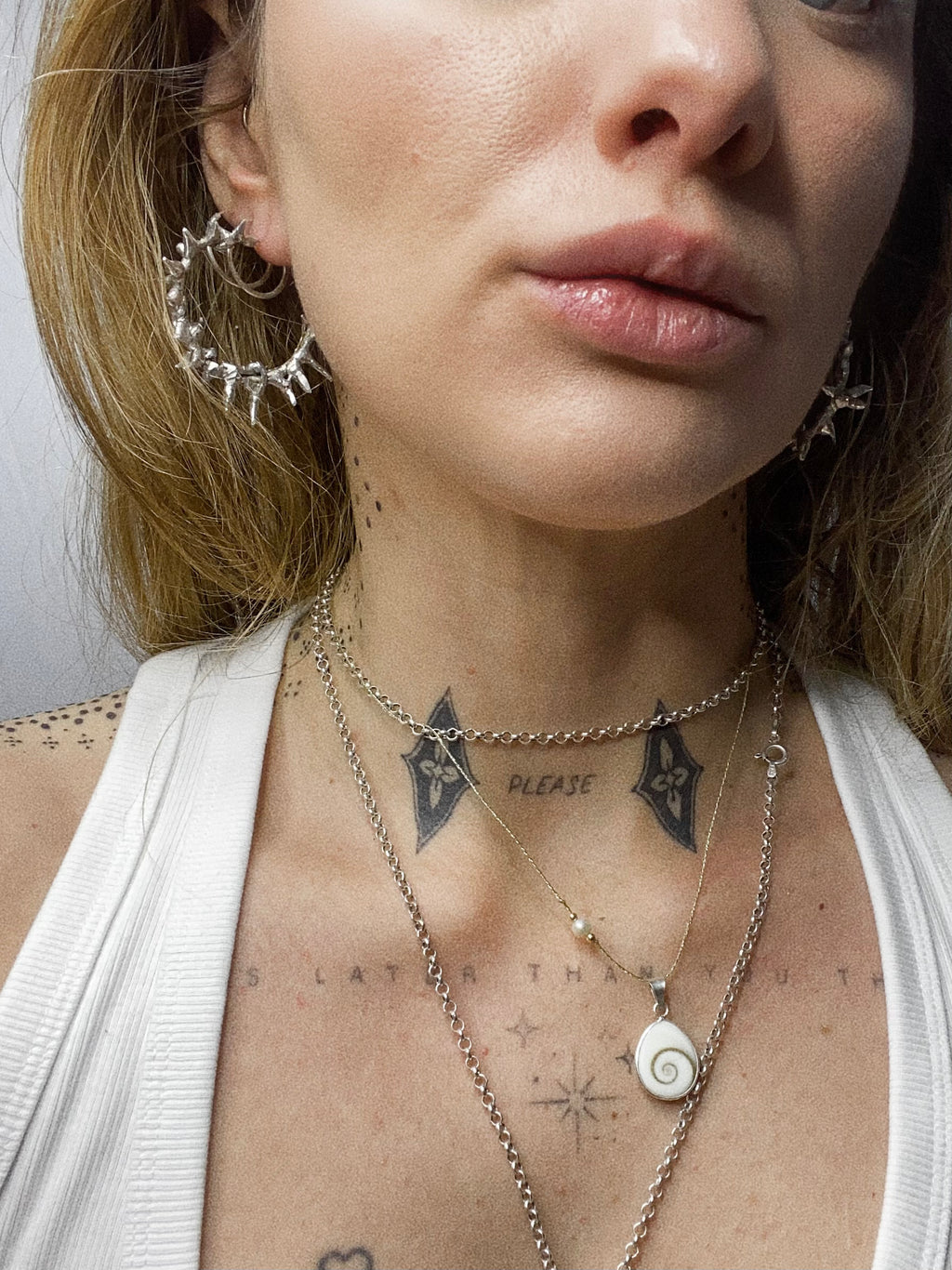 Crybaby Hoop Earrings