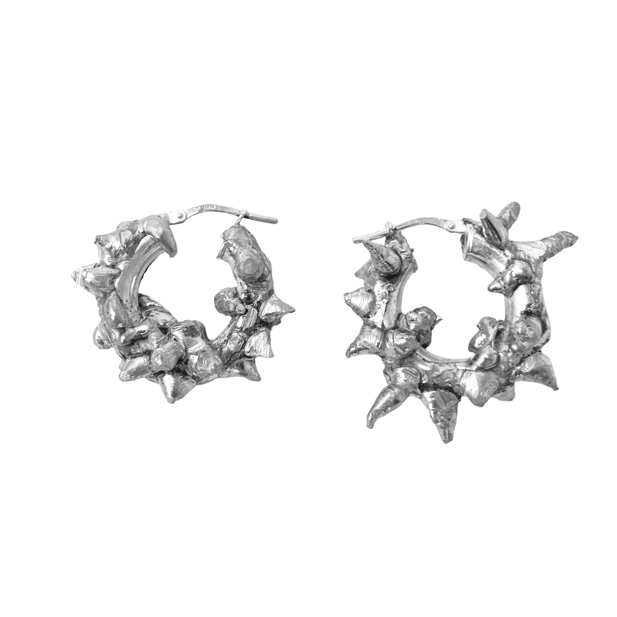 Fat Coke Hoop Earrings