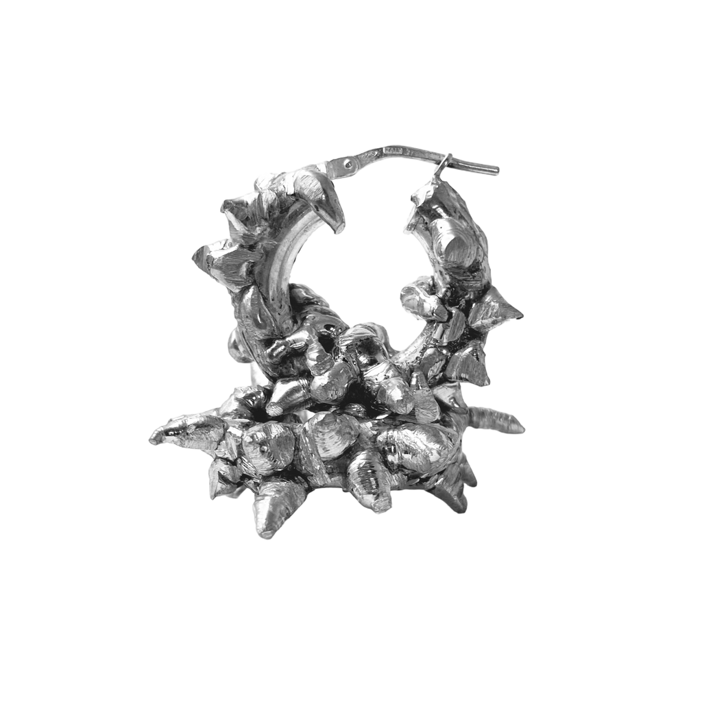 Fat Coke Hoop Earrings