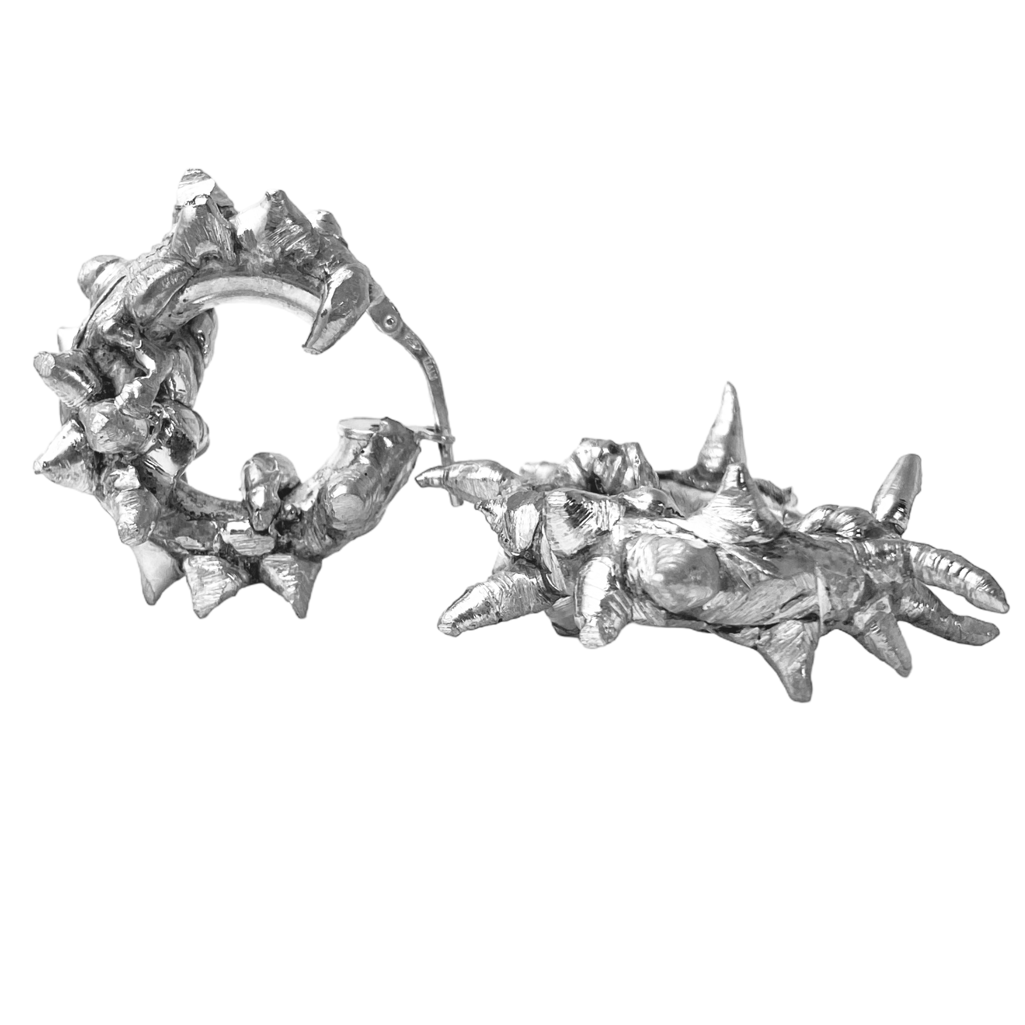 Fat Coke Hoop Earrings