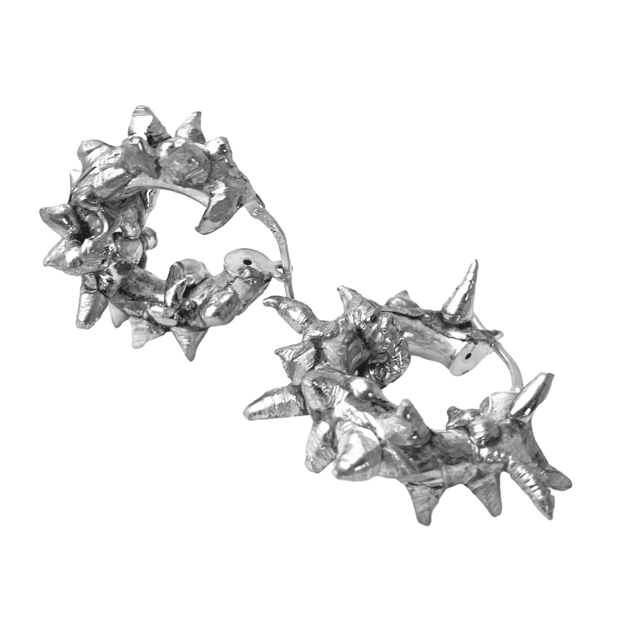 Fat Coke Hoop Earrings