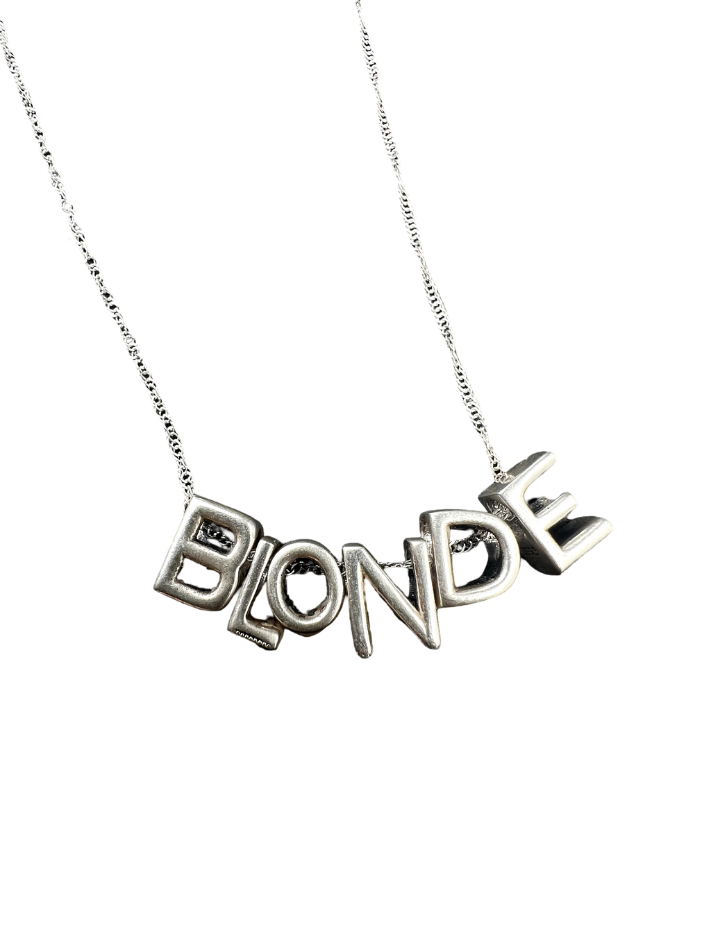 Blonde Necklace