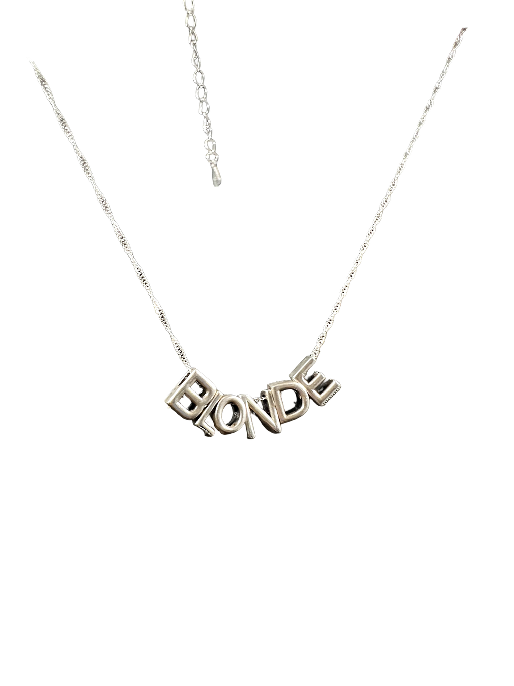 Blonde Necklace