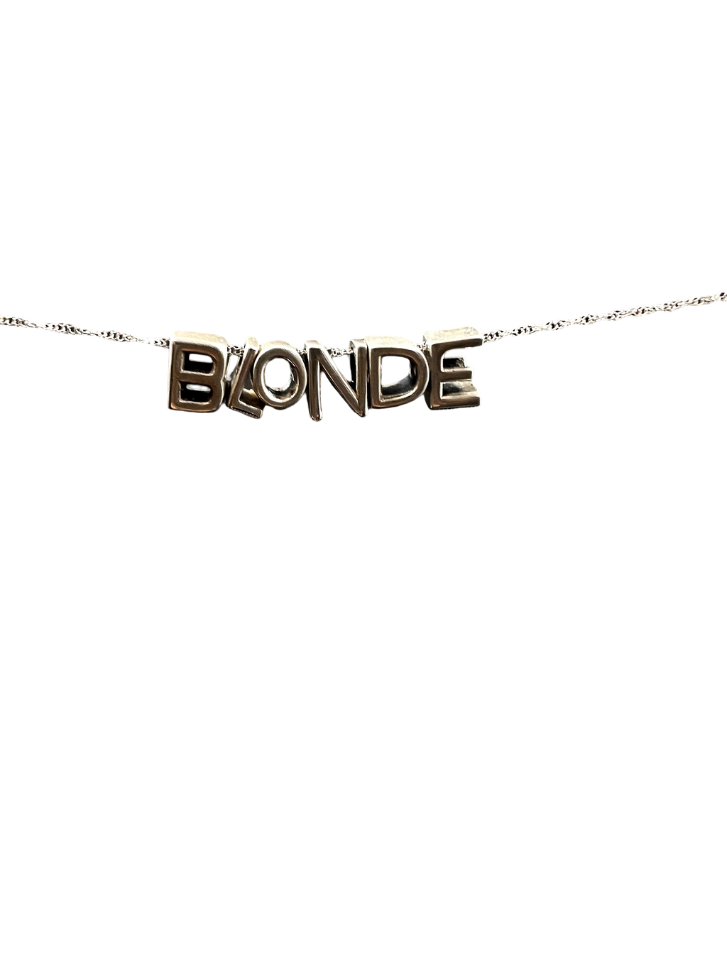 Blonde Necklace