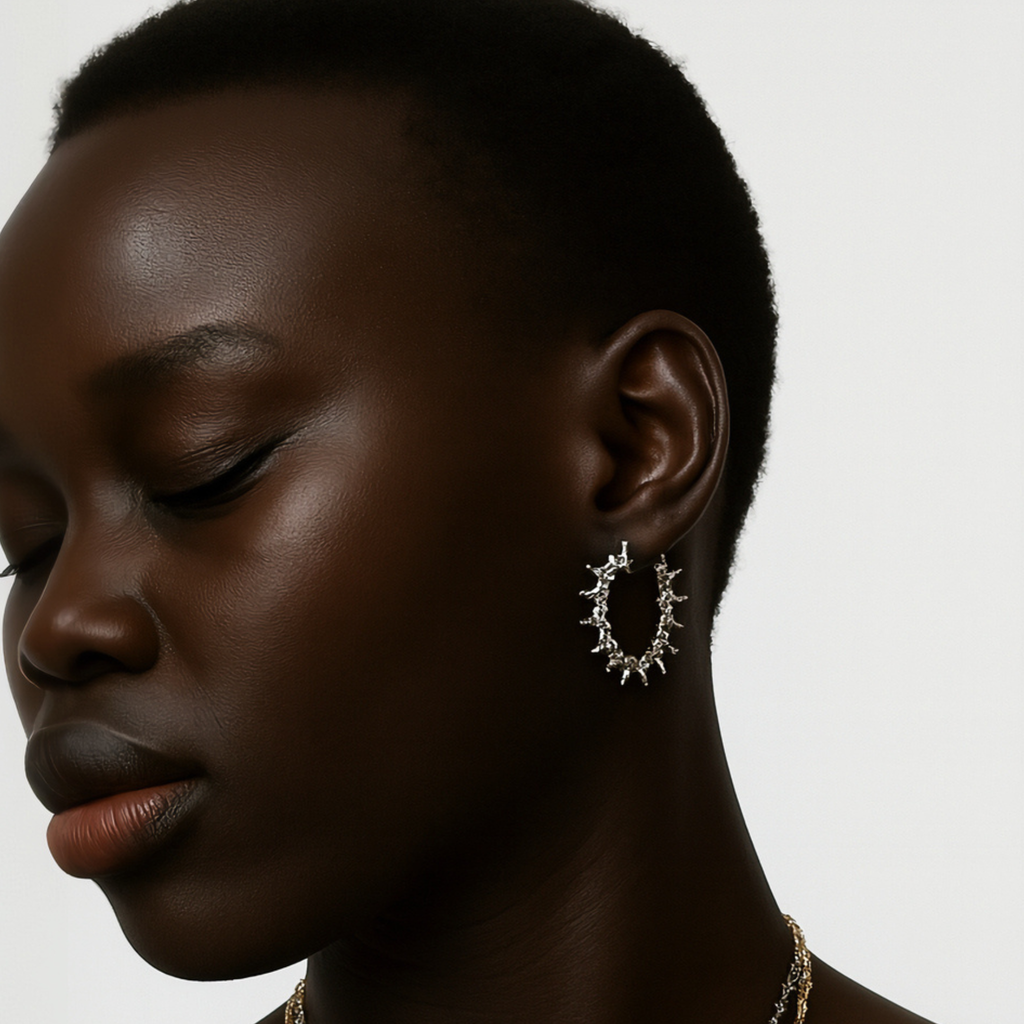 Crybaby Hoop Earrings