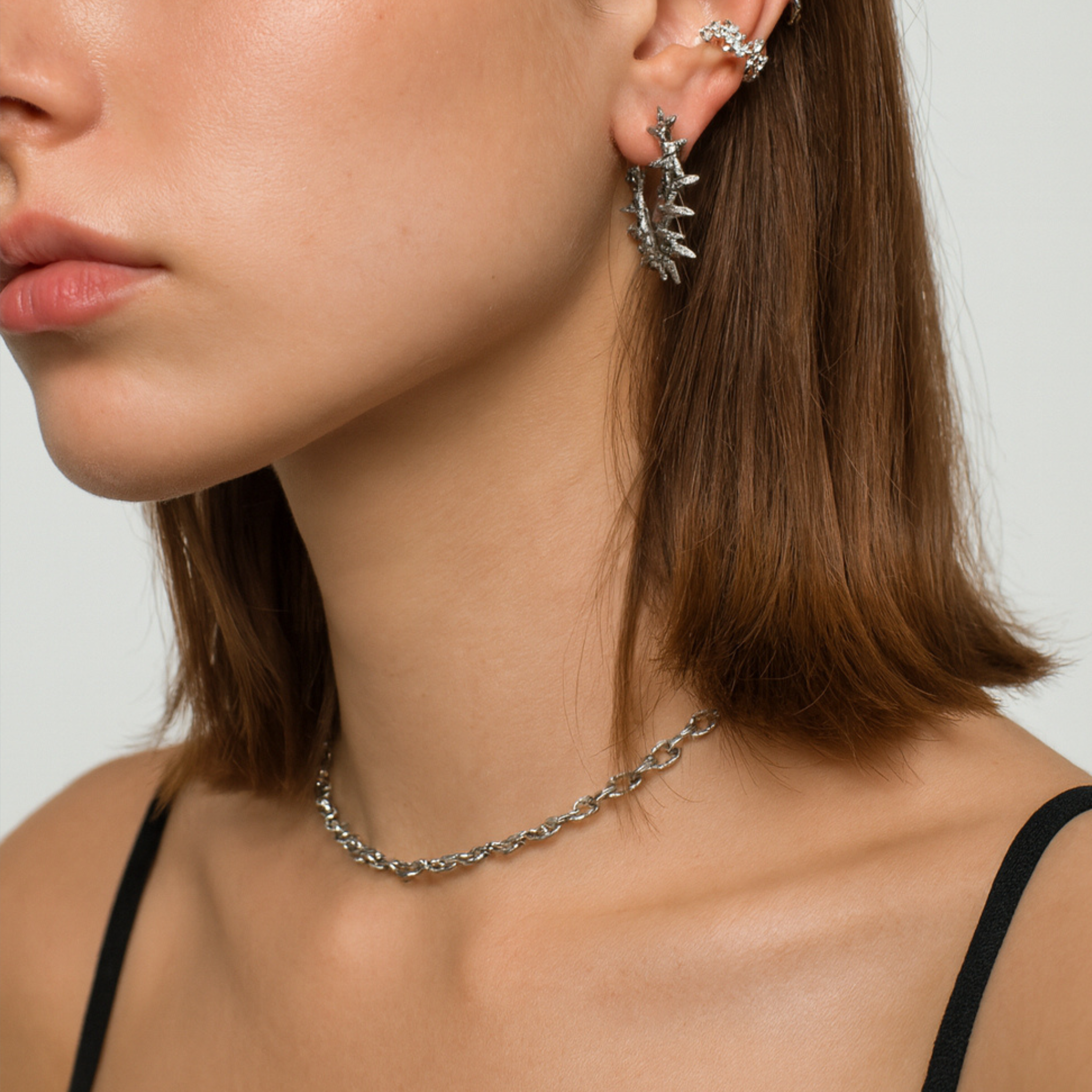 Crybaby Hoop Earrings